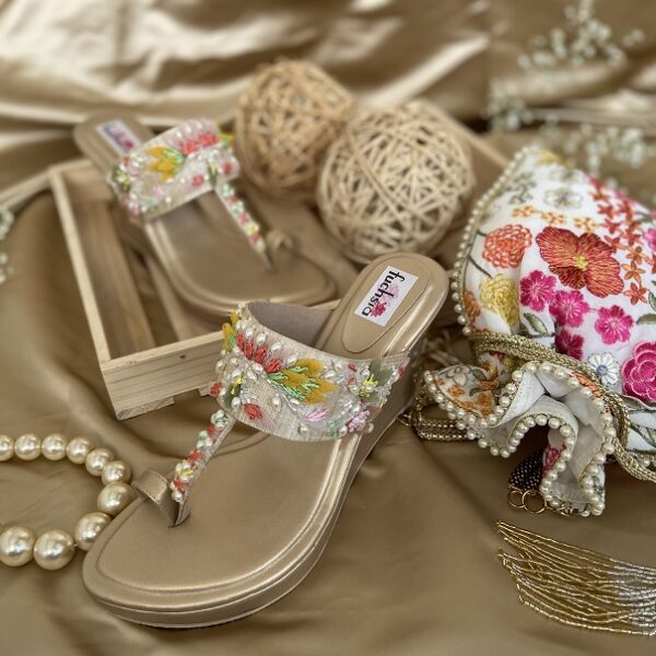 Multicolour Kolhapuri