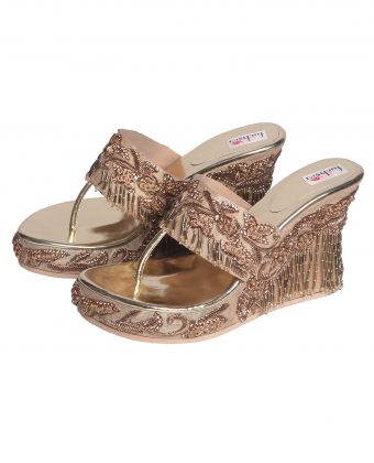 New Tassel  Zardosi Heel Cover 4”