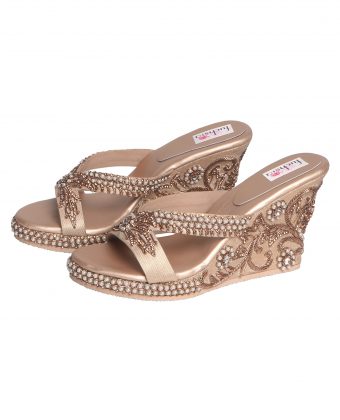 Gold Chameli Heel Cover