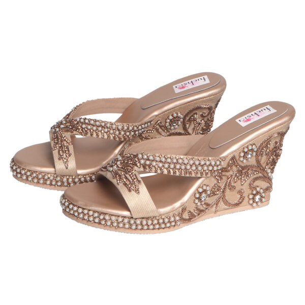 Gold Chameli Heel Cover