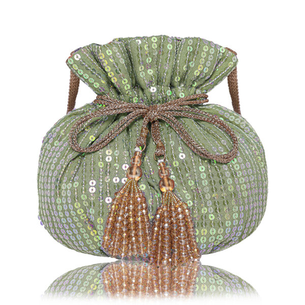 All That Glitters- Pistachio Green