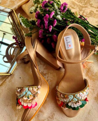 COLOUR POP BLOCK HEEL SANDAL