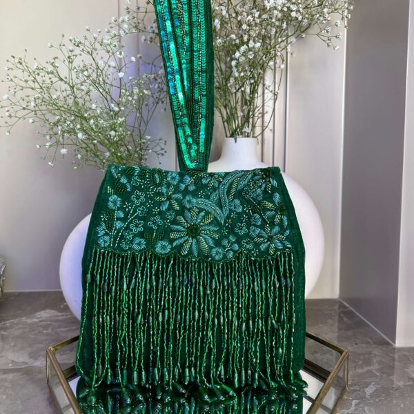 EMERALD CLUCTH BAG