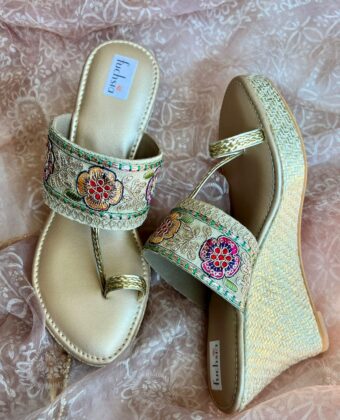 Floral elegance kolhapuri